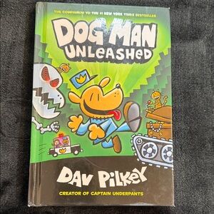 Dog Man Unleashed by - Green Cover